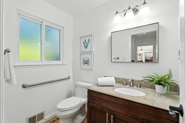 Bathroom, Interior, Wood Texture Flooring