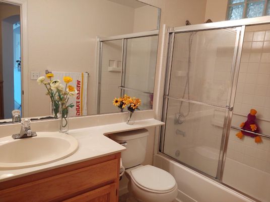 Bathroom, Glass Shower, Interior