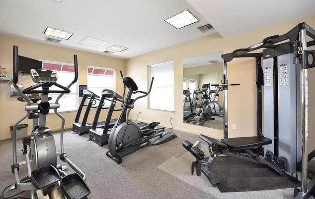 Fitness Equipment, Gym, Interior