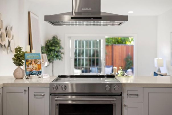 Interior, Kitchen, Stainless Steel Appliances