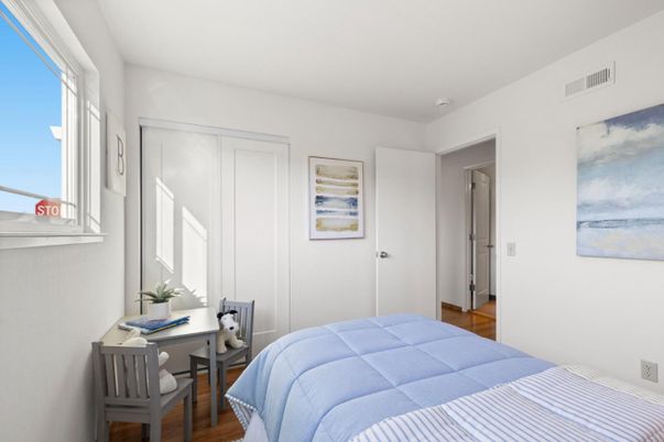 Bedroom, Home Office, Interior, Wood Texture Flooring