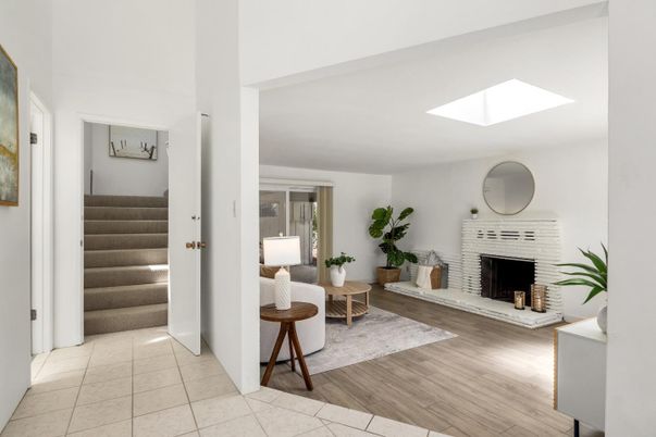 Fireplace, Interior, Wood Texture Flooring