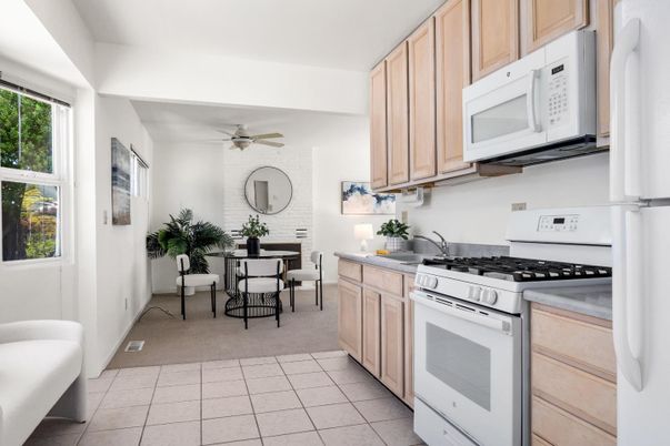 Dining room, Interior, Kitchen