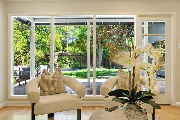 Interior, Sun Room, Wood Texture Flooring