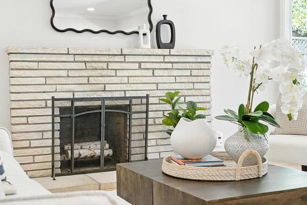 Fireplace, Interior, Recessed Lighting