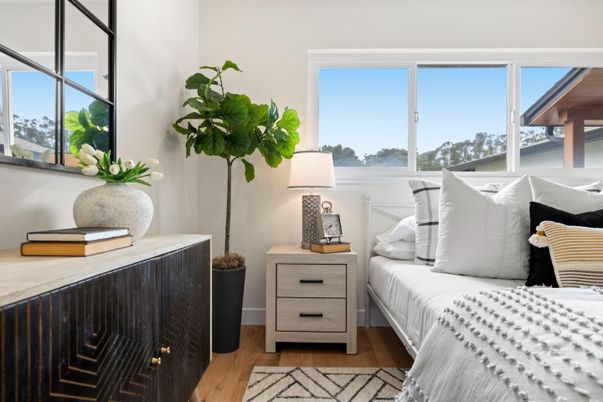 Bedroom, Interior, Water, Wood Texture Flooring