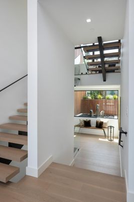 Interior, Recessed Lighting, Wood Texture Flooring