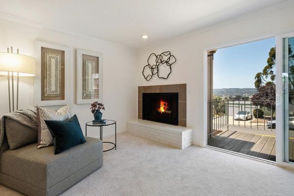 Fireplace, Interior, Recessed Lighting