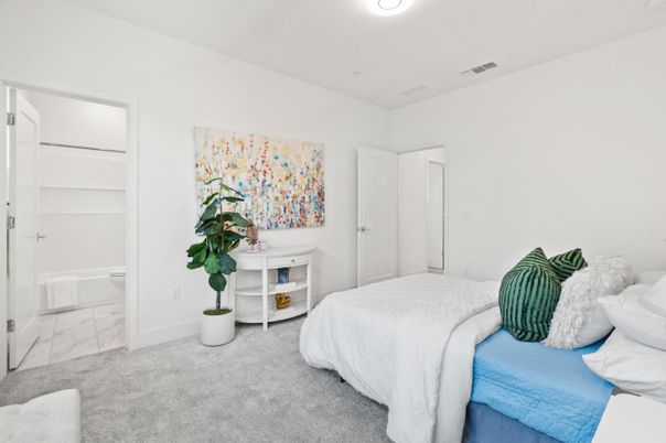 Bedroom, Interior, Marble