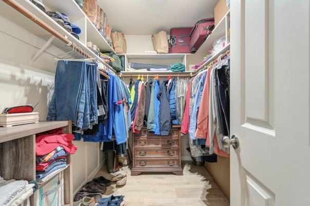 Interior, Walk-in Closets, Wood Texture Flooring