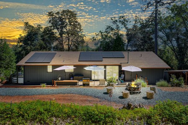Backyard, Exterior, Solar Panels
