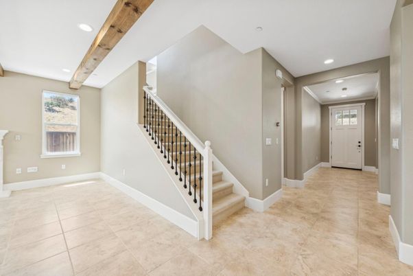Interior, Recessed Lighting, Wooden Beams