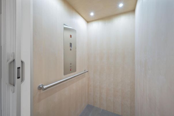 Elevator, Interior, Recessed Lighting