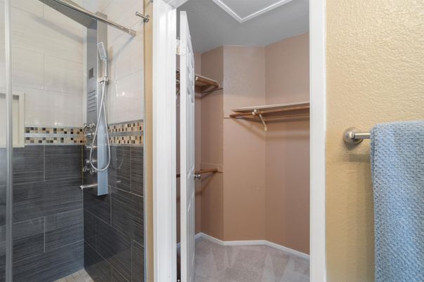 Bathroom, Glass Shower, Interior, Walk-in Closets