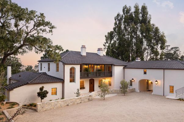 Exterior, Facade, Spanish Mediterranean