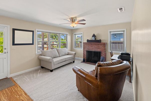 Fireplace, Interior, Living room, Wood Texture Flooring