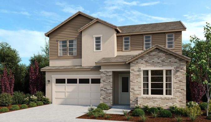 Attached, Exterior, Facade, Brick Traditional