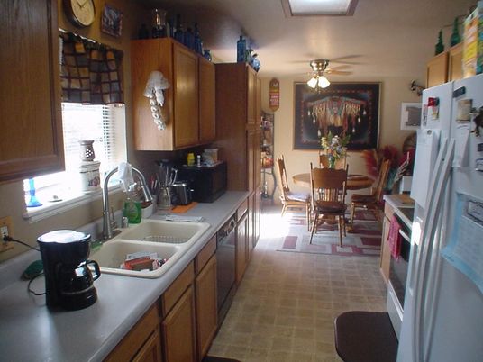 Dining room, Interior, Kitchen