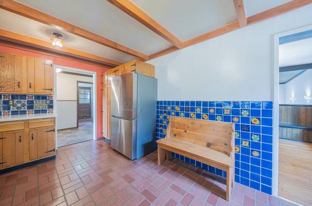 Interior, Kitchen, Wooden Beams