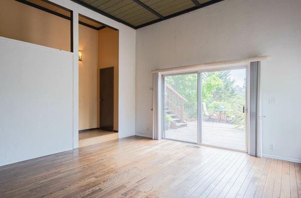 Empty room, Interior, Wood Texture Flooring