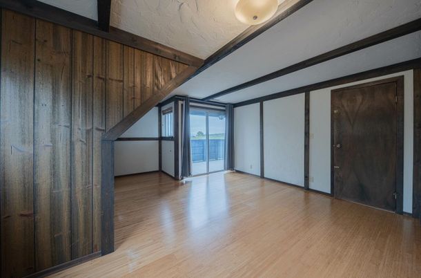 Empty room, Interior, Wood Texture Flooring