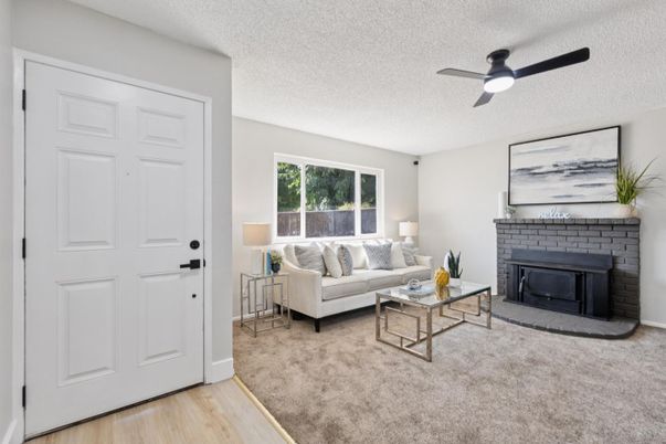 Fireplace, Interior, Living room, Wood Texture Flooring
