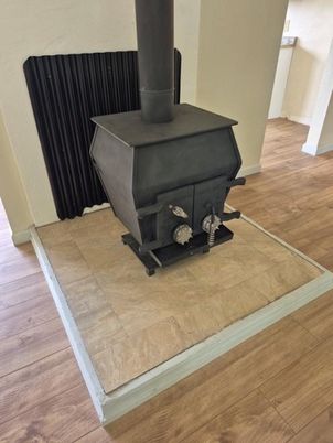 Fireplace, Interior, Wood Texture Flooring