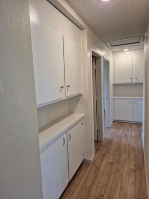 Interior, Washer, Wood Texture Flooring
