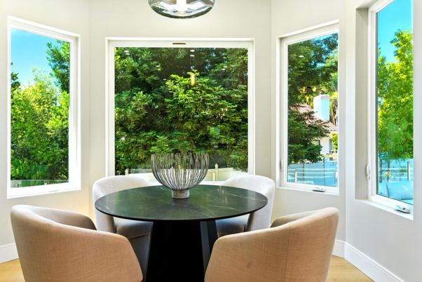 Dining room, Interior, Wood Texture Flooring