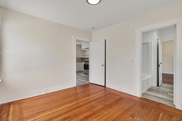 Empty room, Interior, Kitchen, Wood Texture Flooring
