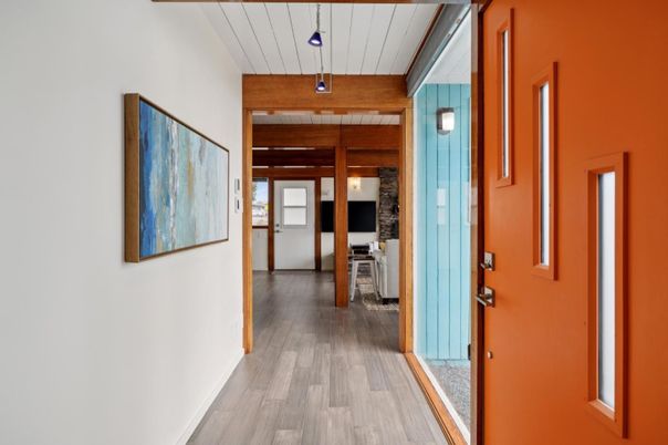 Interior, Wooden Beams, Wood Texture Flooring