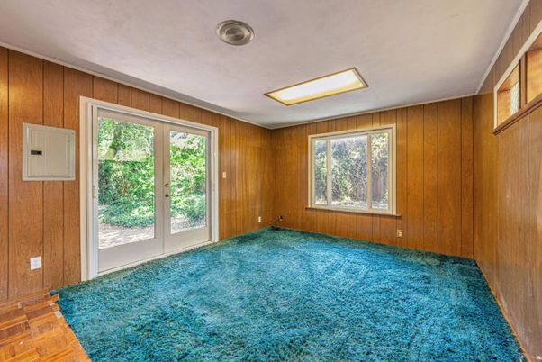Empty room, Interior, Wooden Walls