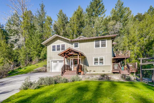 Attached, Backyard, Exterior, Facade, None