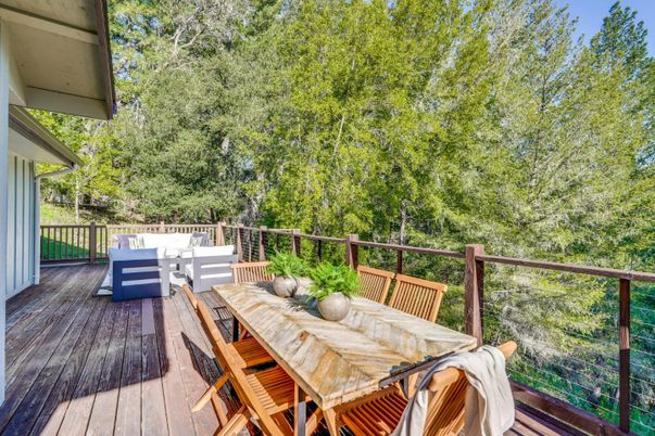 Exterior, Wood Texture Flooring