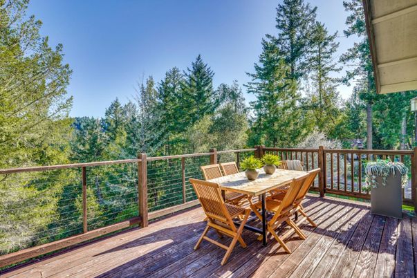 Exterior, Wood Texture Flooring