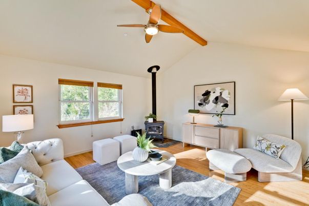 Fireplace, Interior, Living room, Wooden Beams, Wood Texture Flooring