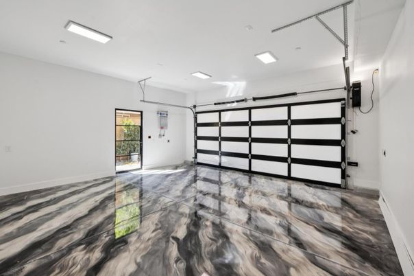 Garage, Interior, Marble, Recessed Lighting