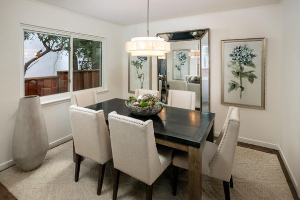 Dining room, Interior, Pendant Lights