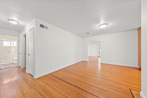 Empty room, Interior, Wood Texture Flooring