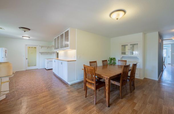 Dining room, Interior, Kitchen, Wood Texture Flooring