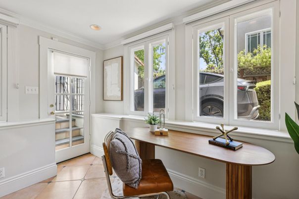 Home Office, Interior, Recessed Lighting