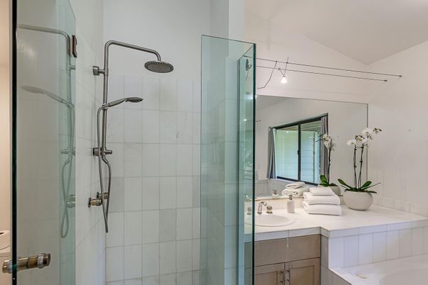 Bathroom, Glass Shower, Interior