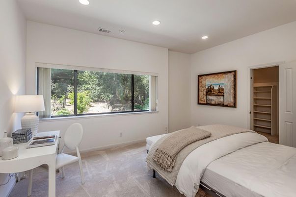 Bedroom, Home Office, Interior, Recessed Lighting