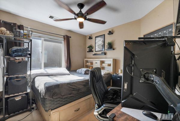 Bedroom, Home Office, Interior