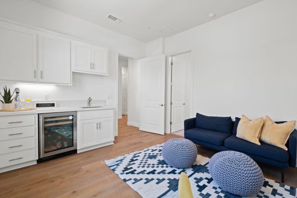 Interior, Kitchen, Living room, Wood Texture Flooring