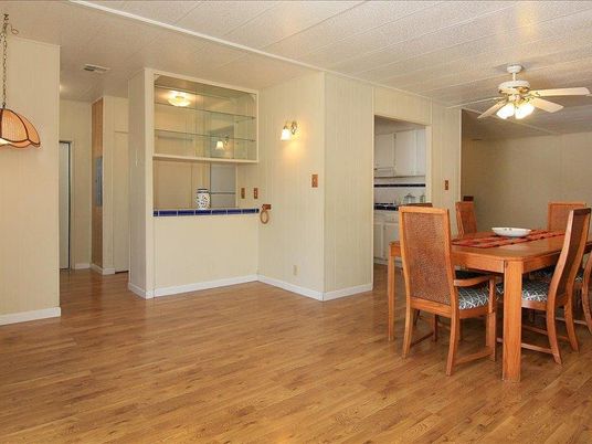 Dining room, Interior, Wood Texture Flooring