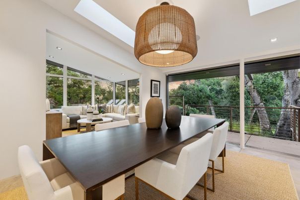 Dining room, Interior, Living room, Recessed Lighting