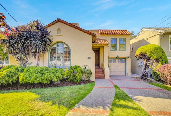 Attached, Backyard, Exterior, Facade, Spanish Mediterranean