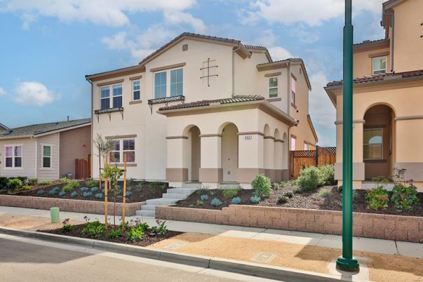 Exterior, Facade, Mediterranean