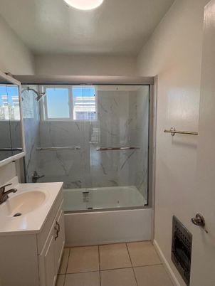 Bathroom, Glass Shower, Interior, Marble Walls